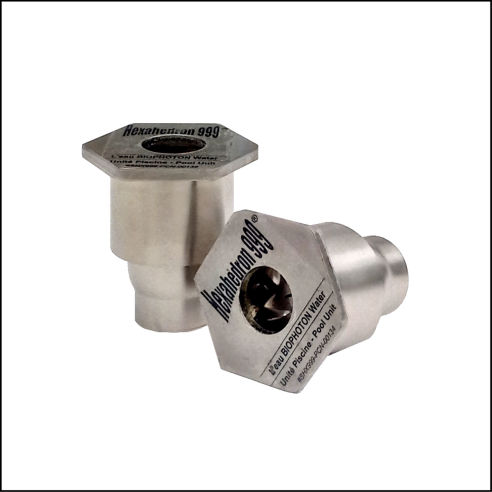 Wimming Pool Skimmer Unit - Hexahedron 999 Revitalized Water